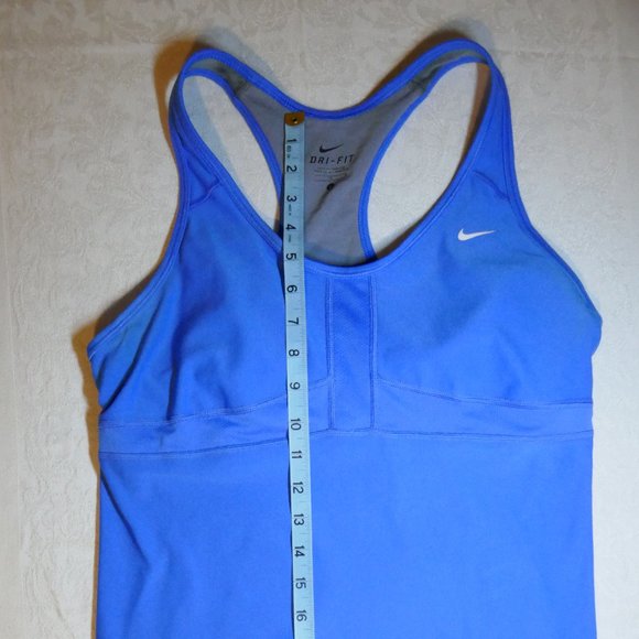 Nike Tops - Blue Workout Top. Nike. Shelf Bra. Sz L ***3/$18 bundle.